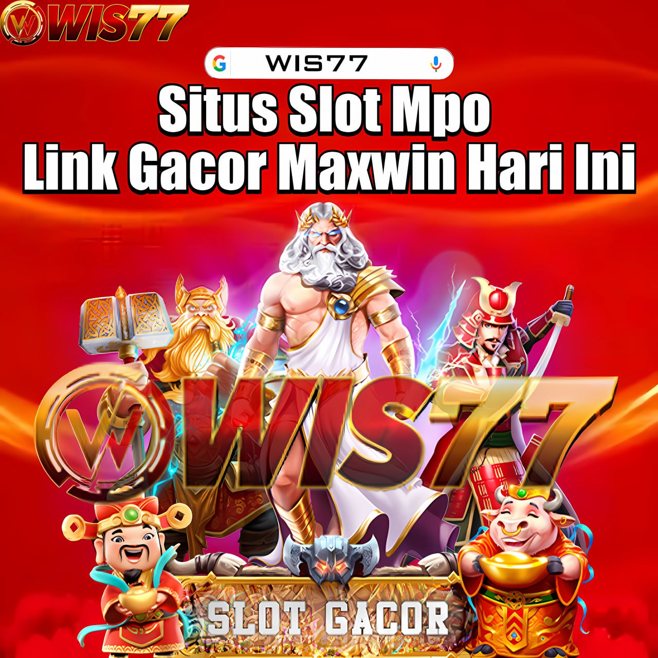 WIS77 : Situs Slot Mpo Link Gacor Maxwin Hari Ini
